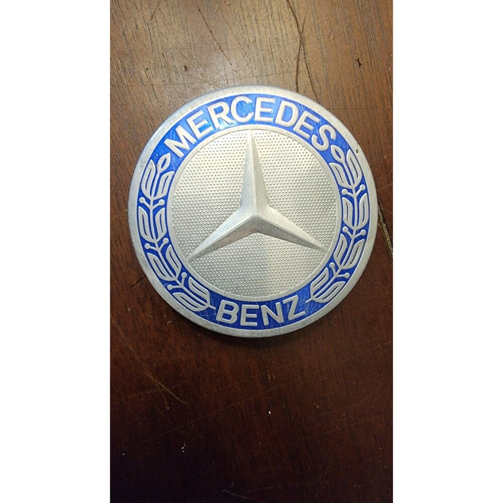 Mercedes Benz MBZ Center Cap Blue Wreath  A1714000025  Oem